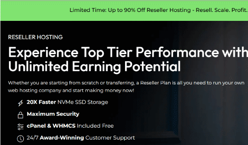 خصم 90% على استضافة ريسلر انموشن هوستنج