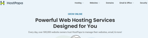 سيرفرات هوست بابا (HostPapa)