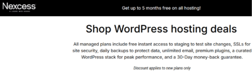 كوبون خصم nexcess (أقوى استضافة ووردبريس 2025) 