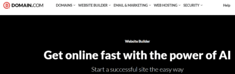 شركة دومين.كوم تسجيل نطاقات ومنشأ مواقع أحترافي مراجعة Domain.com شاملة 2025⭐️